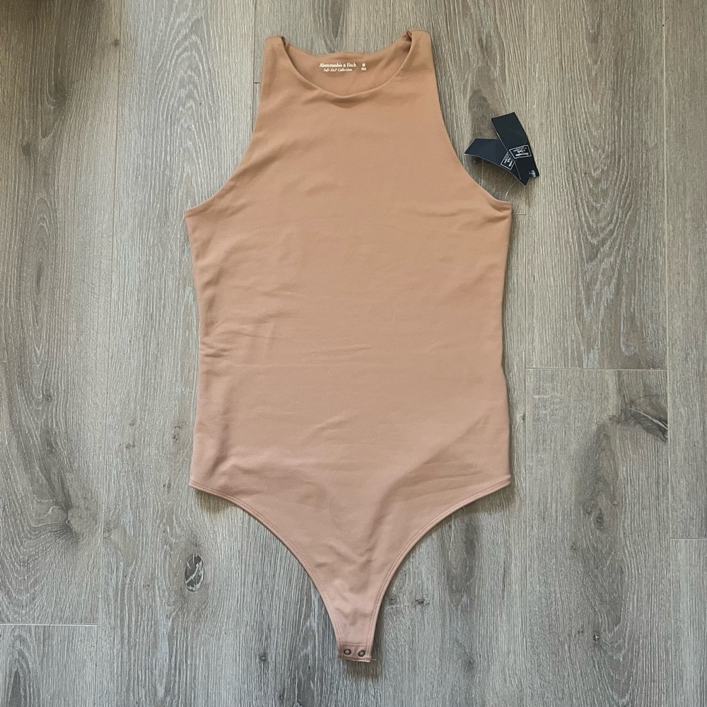 A&F Abercrombie Seamless Fabric Scuba Bodysuit